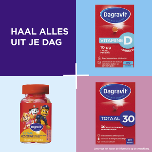 Dagravit Vitamine D 10 mcg Parels 100ST