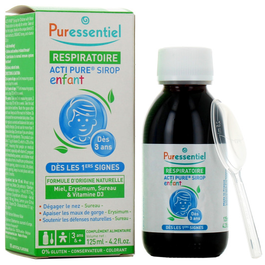 Puressentiel Acti Pure Confort Respiratoire - sirop enfant ou comprimés