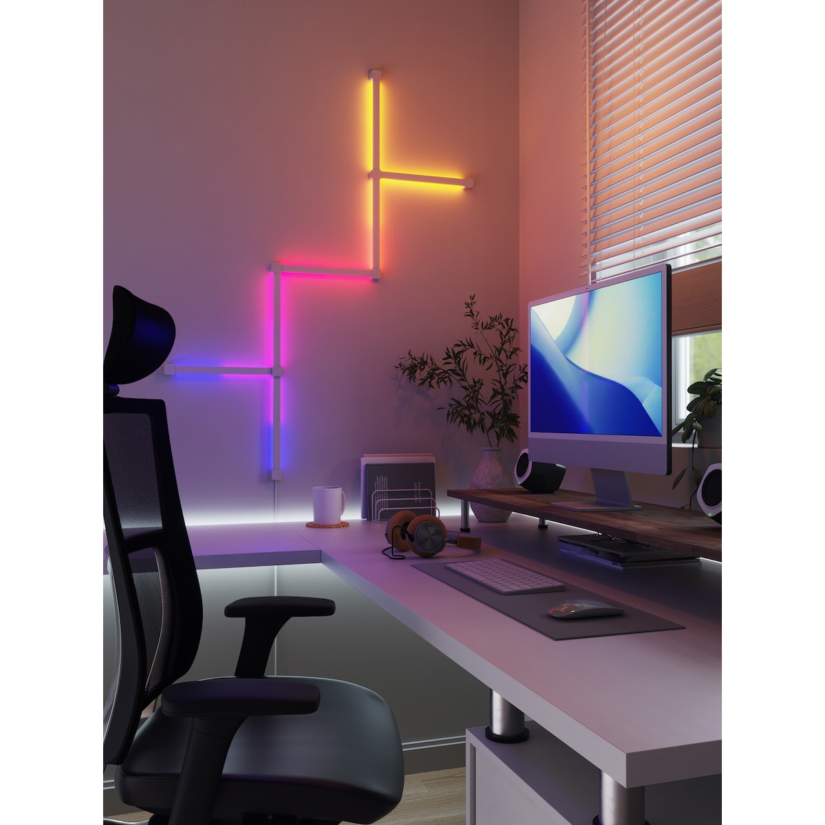 Nanoleaf Lines Squared utvidelsespakke  NL59E00-3SN00