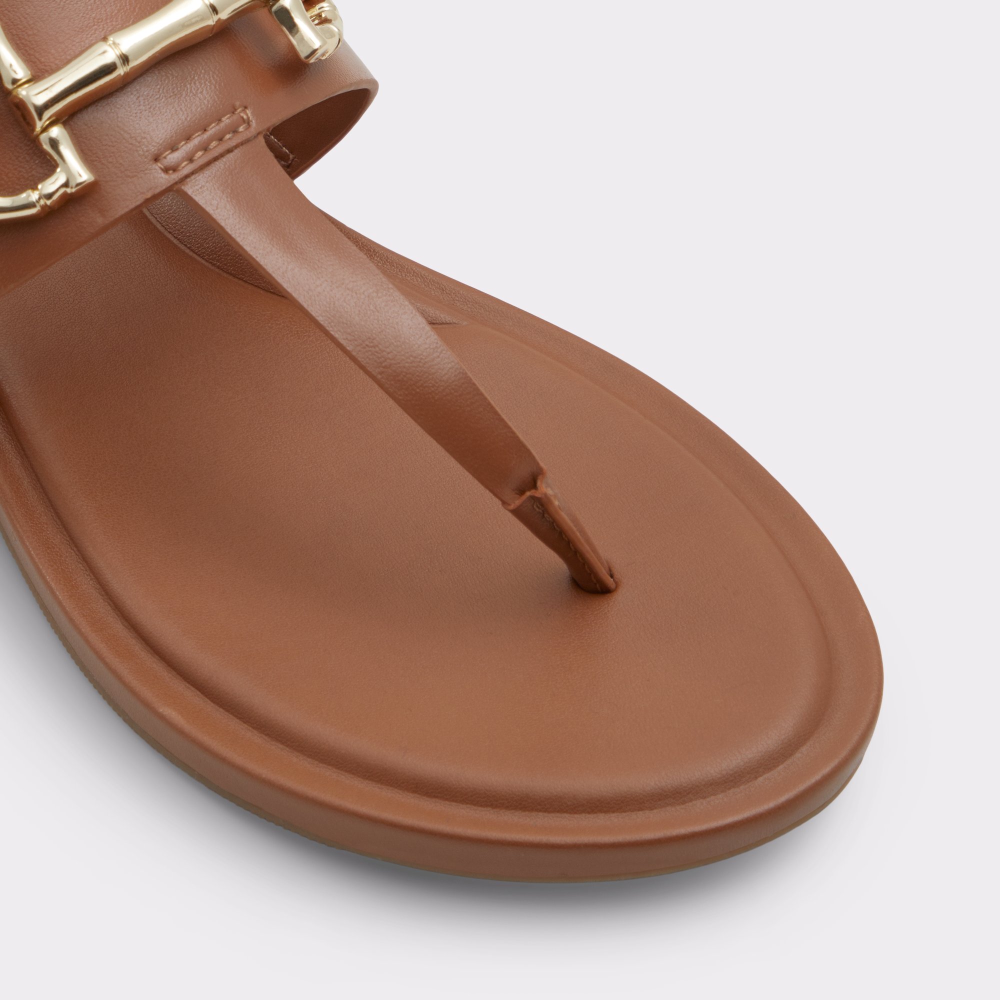 Tany Medium Brown Women Flat Sandals