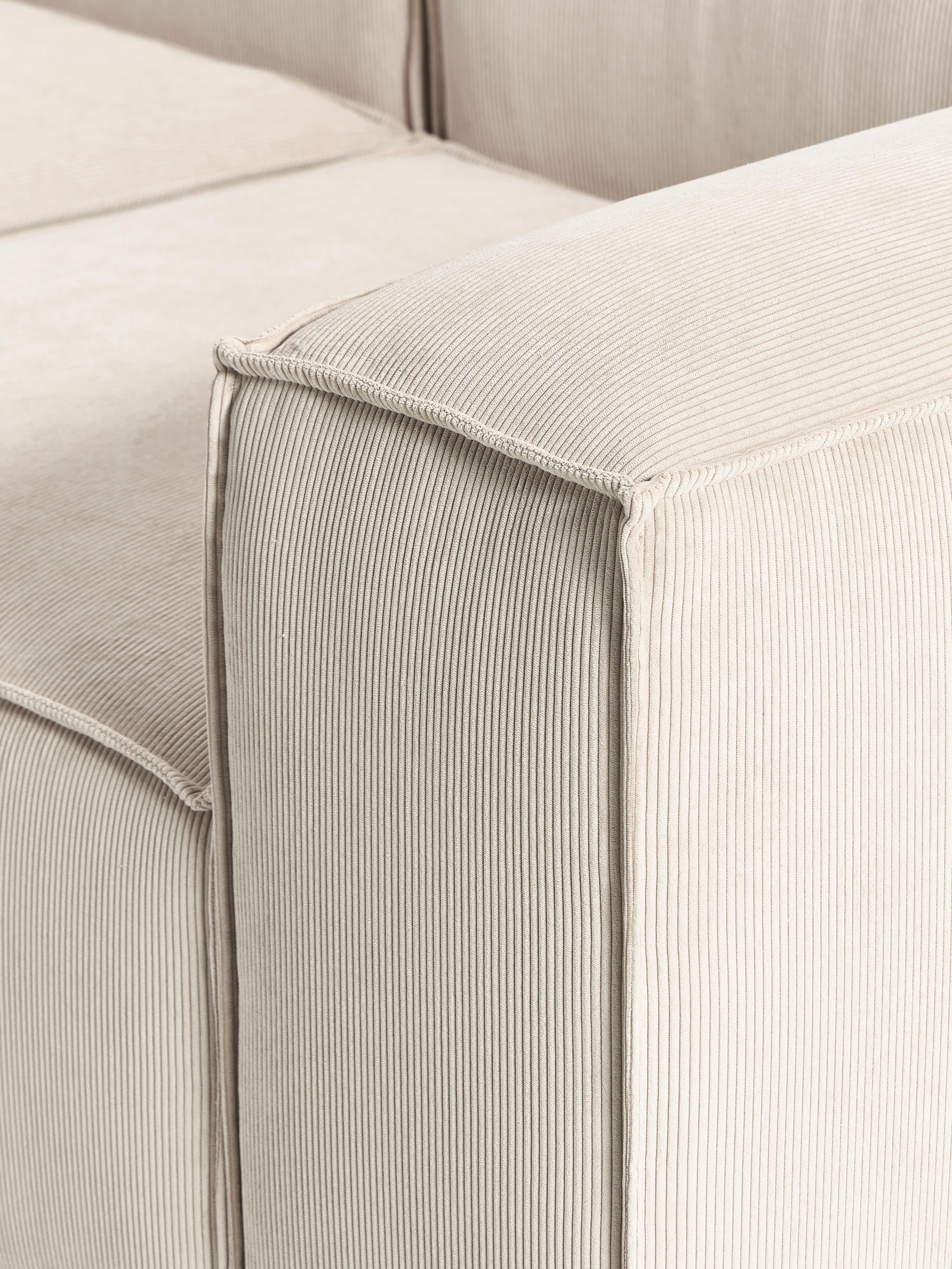 Modulaire chaise longue Lennon van corduroy