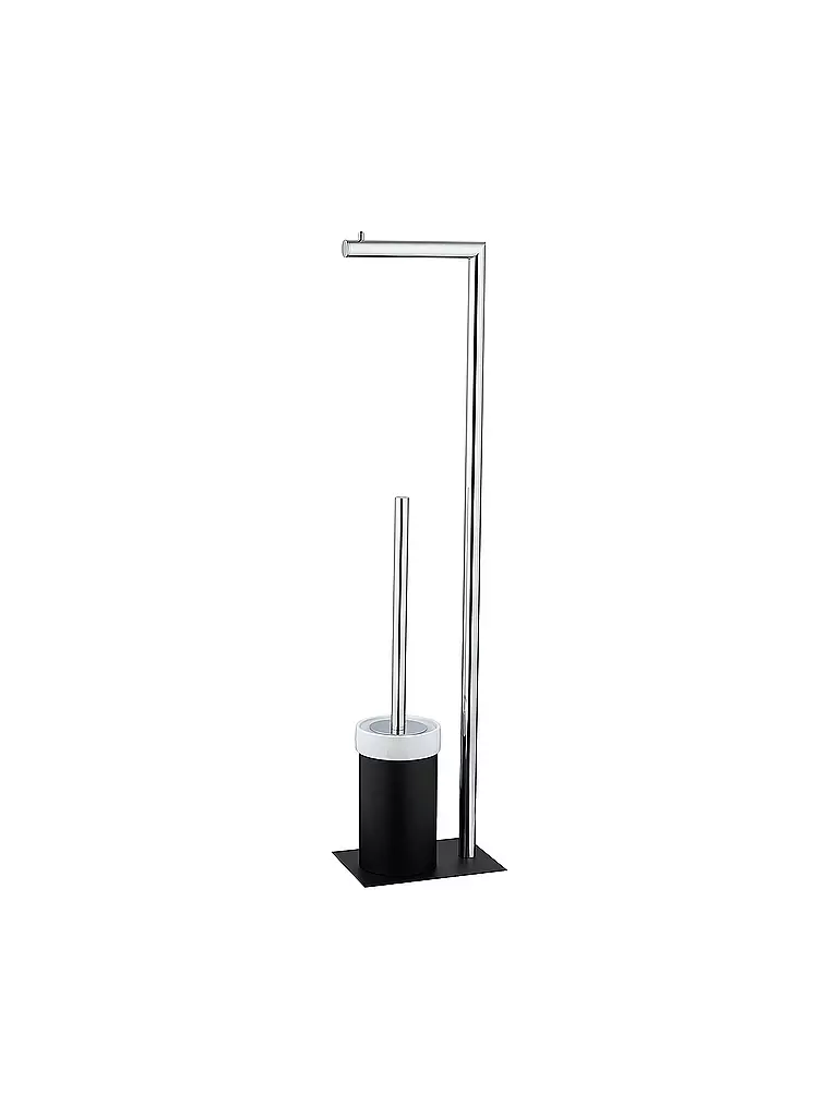 JOOP WC Kombi freistehend mit Papierhalter Chromeline Black  70cm schwarz
