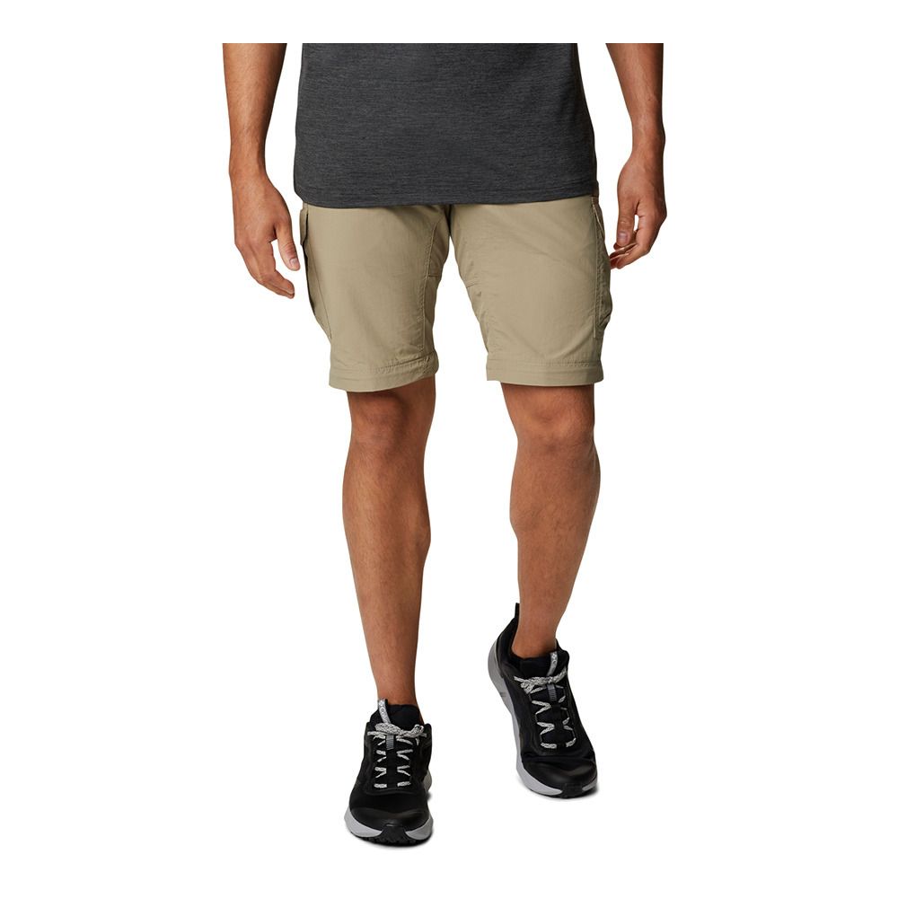 Columbia SILVER RIDGE II - Pantalon convertible Homme tusk
