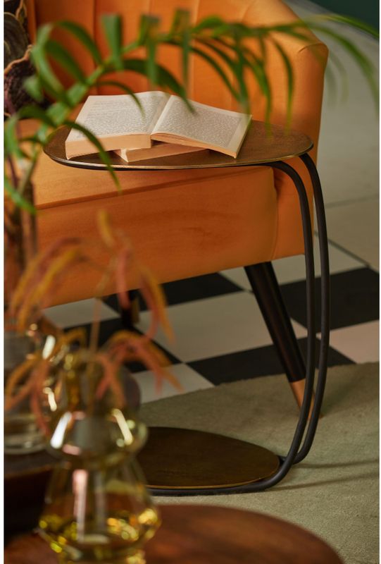 Light & Living Bijzettafel Marsh - Antiek Brons - 43x27x53cm - Modern