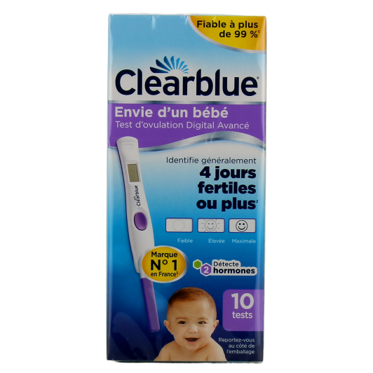 Test d'ovulation Clearblue Digital