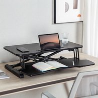Station de travail assis-debout, support clavier