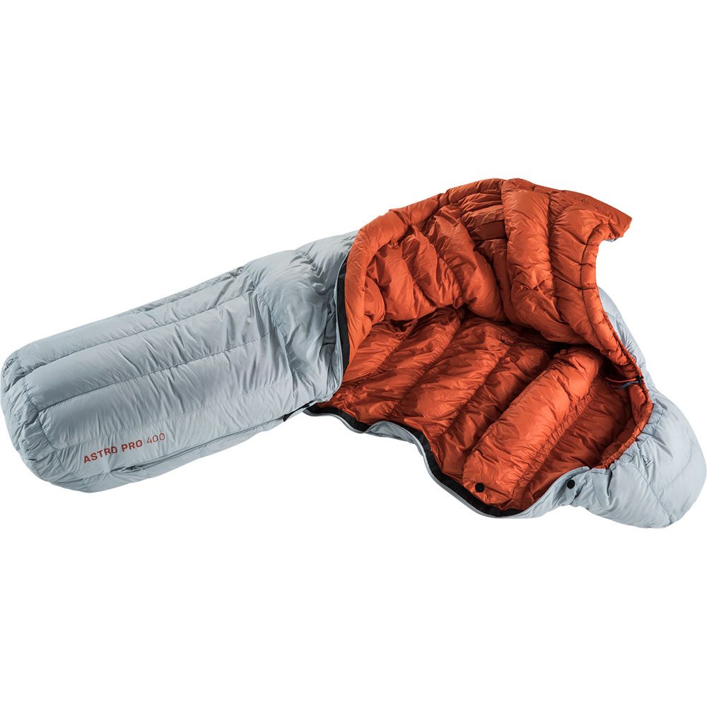 deuter Astro Pro 400 Daunenschlafsack tin paprika