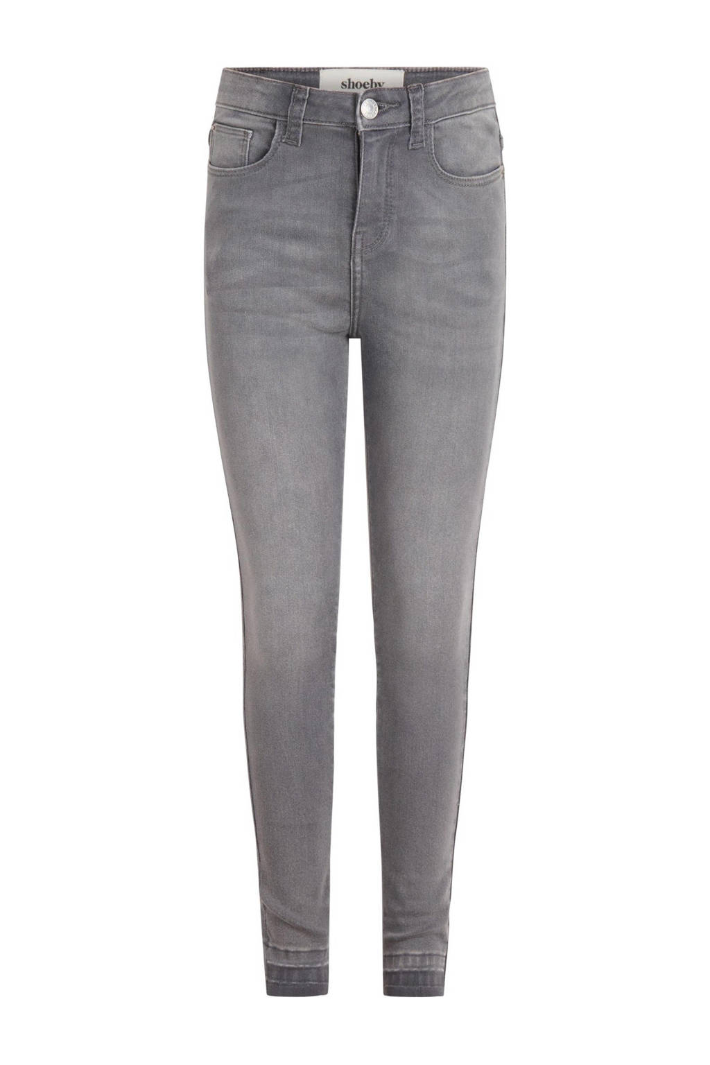 Shoeby high waist skinny jeans grey denim