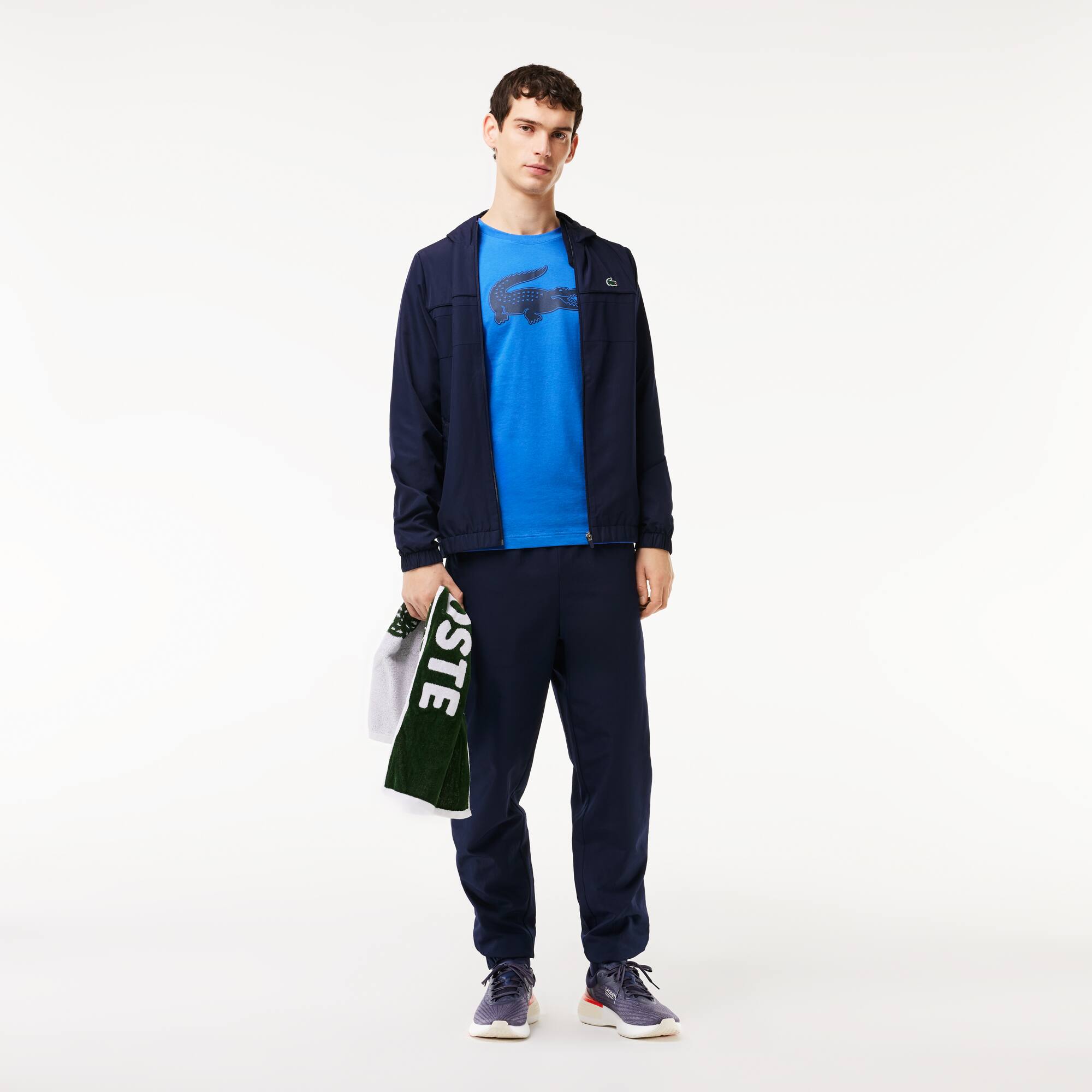 Veste d'entrainement Sport zippée Manteaux & Vestes - Bleu - Lacoste - Homme