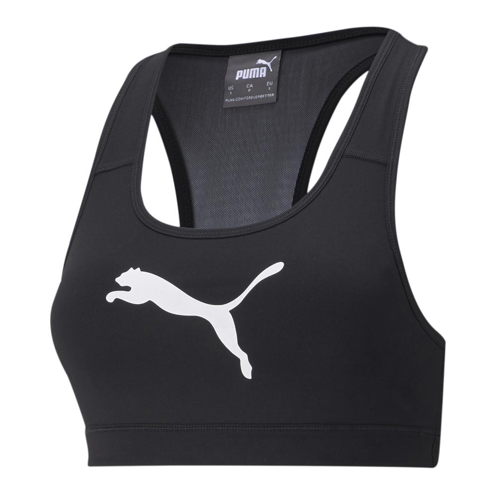 Puma Brassière noire femme Puma Mid Impact 4Keeps 520304