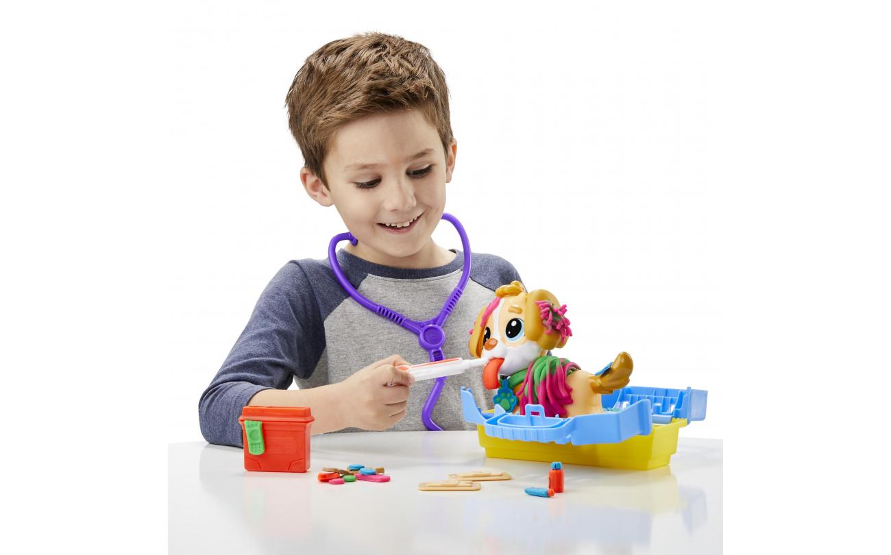 Play-Doh Care n Carry Vet Dierenarts speelset