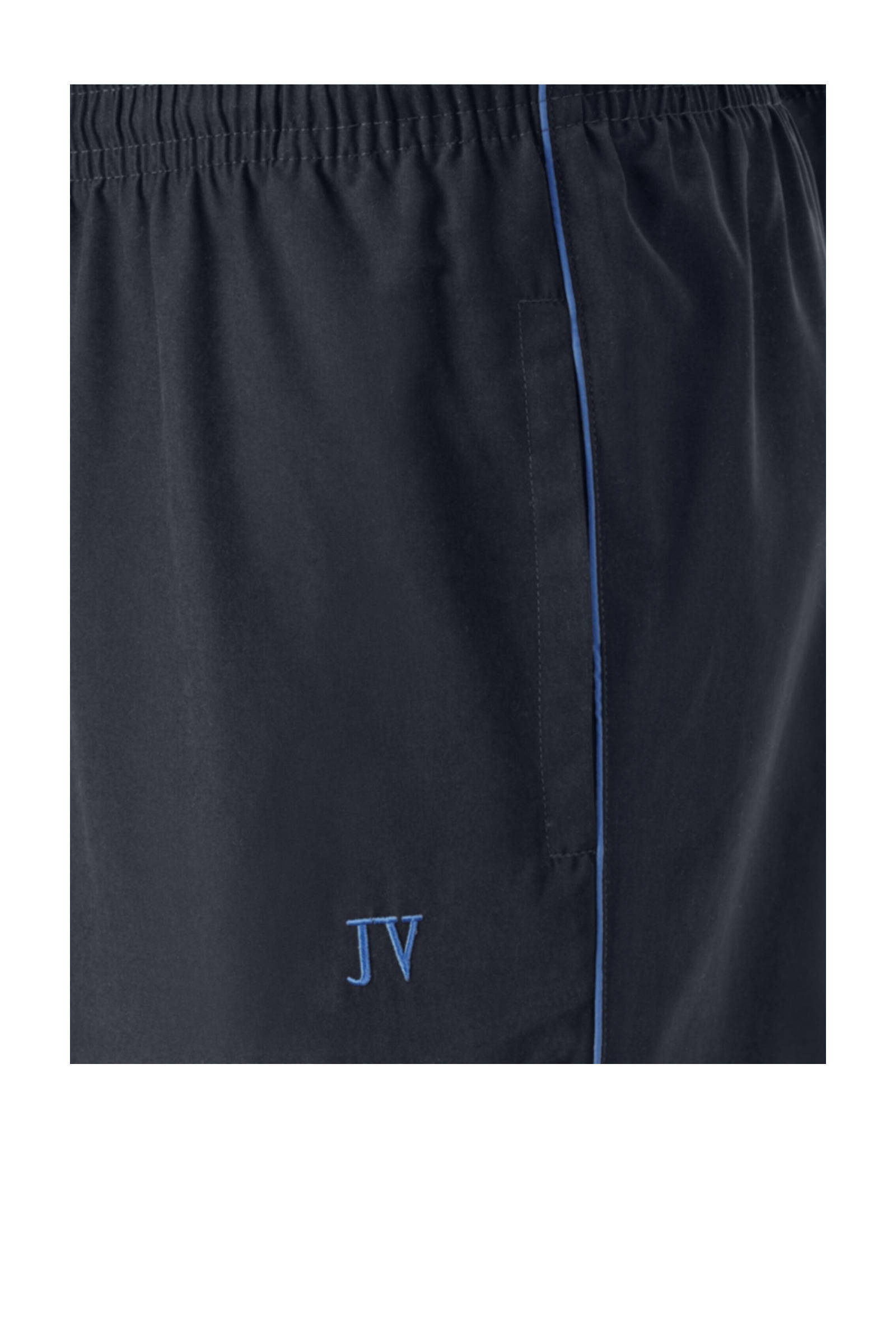 Jan Vanderstorm trainingspak Plus Size EIRIK donkerblauw/kobaltblauw