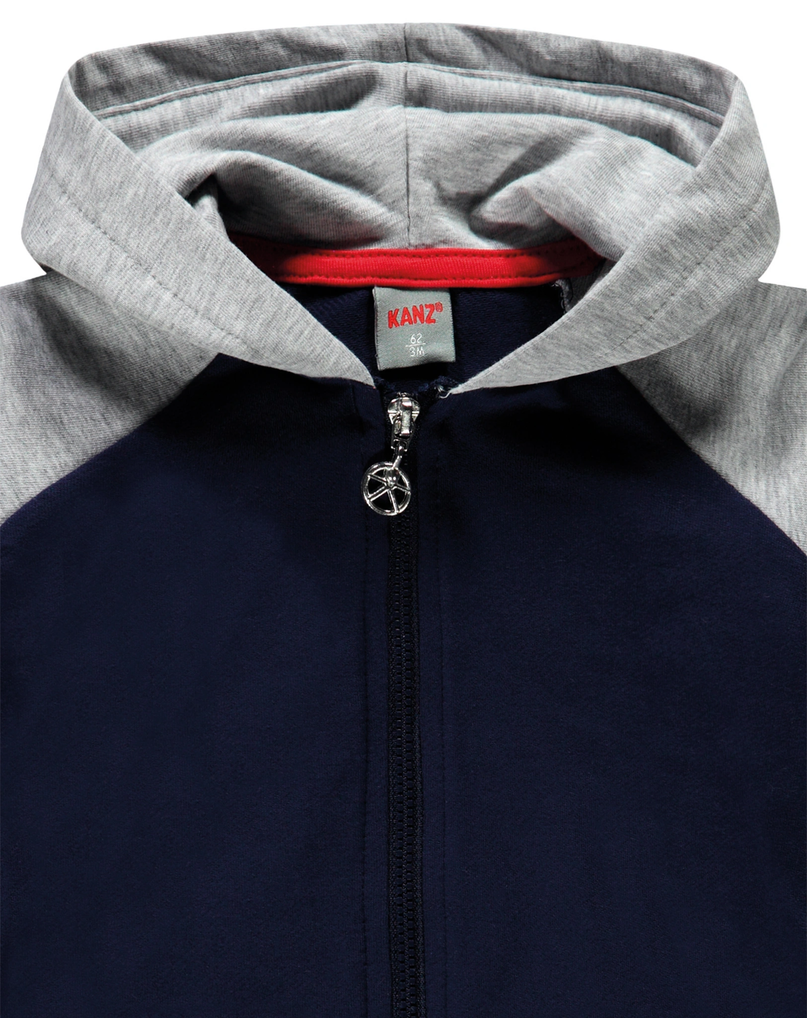Kapuzen-Sweatjacke WHALE in peacoat