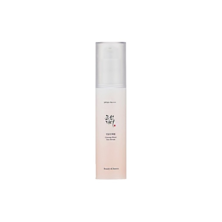 Beauty of Joseon Ginseng Moist Sun Serum SPF50 feuchtigkeitsspendendes Anti-Falten-Gesichtsserum mit Ginseng, 50 ml