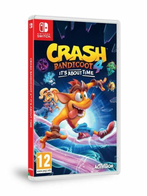 Nintendo Switch : Crash Bandicootâ„¢ 4: It’s About Time (Swi VideoGames Pre-Owned
