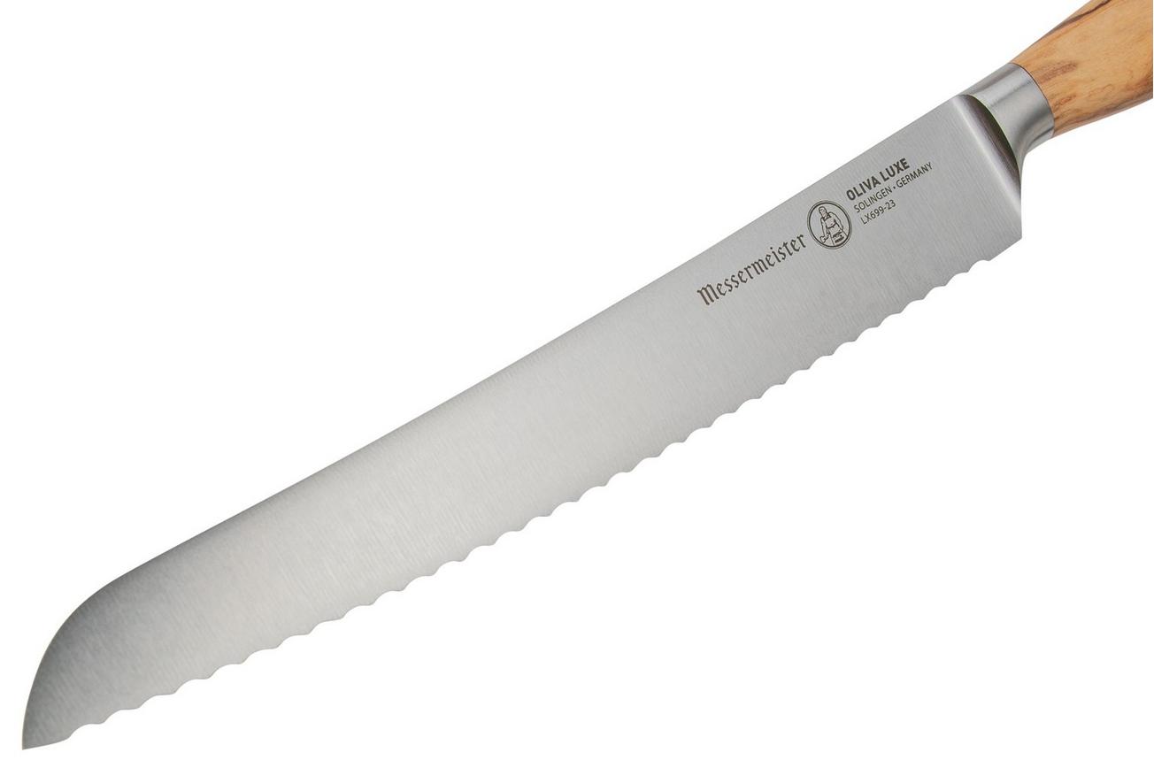 Messermeister Oliva Luxe LX699-23 broodmes, 23 cm