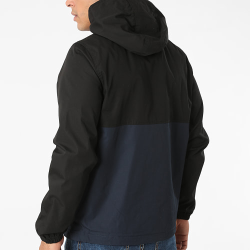 Veste Zippée Capuche Alder Two Tones U1JKC4-ELF0 Noir Bleu