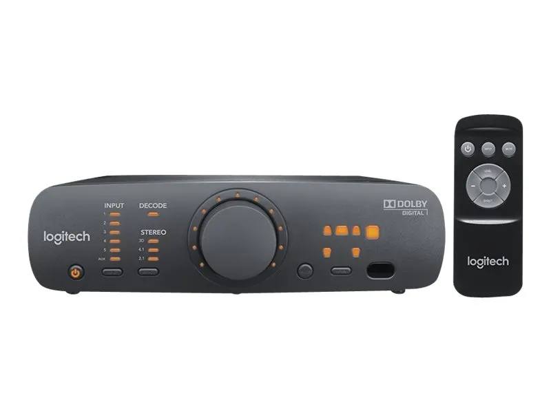 Logitech® | Højttalersystem - til hjemmebiograf - 5.1-kanal - 500 Watt (Total)