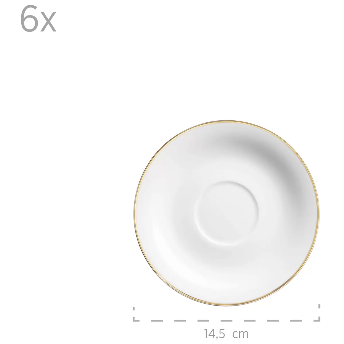 Kaffeeservice 18-tlg. PROFESSIONAL DINING Gold