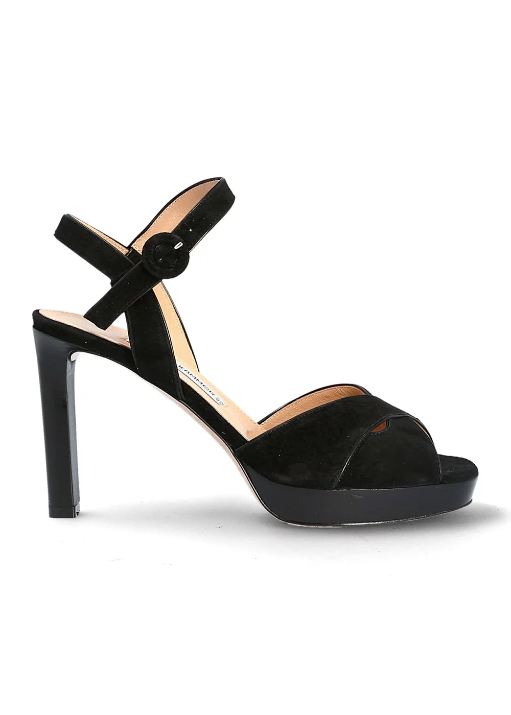 SANDALE NOISIEL VELOURS NOIR