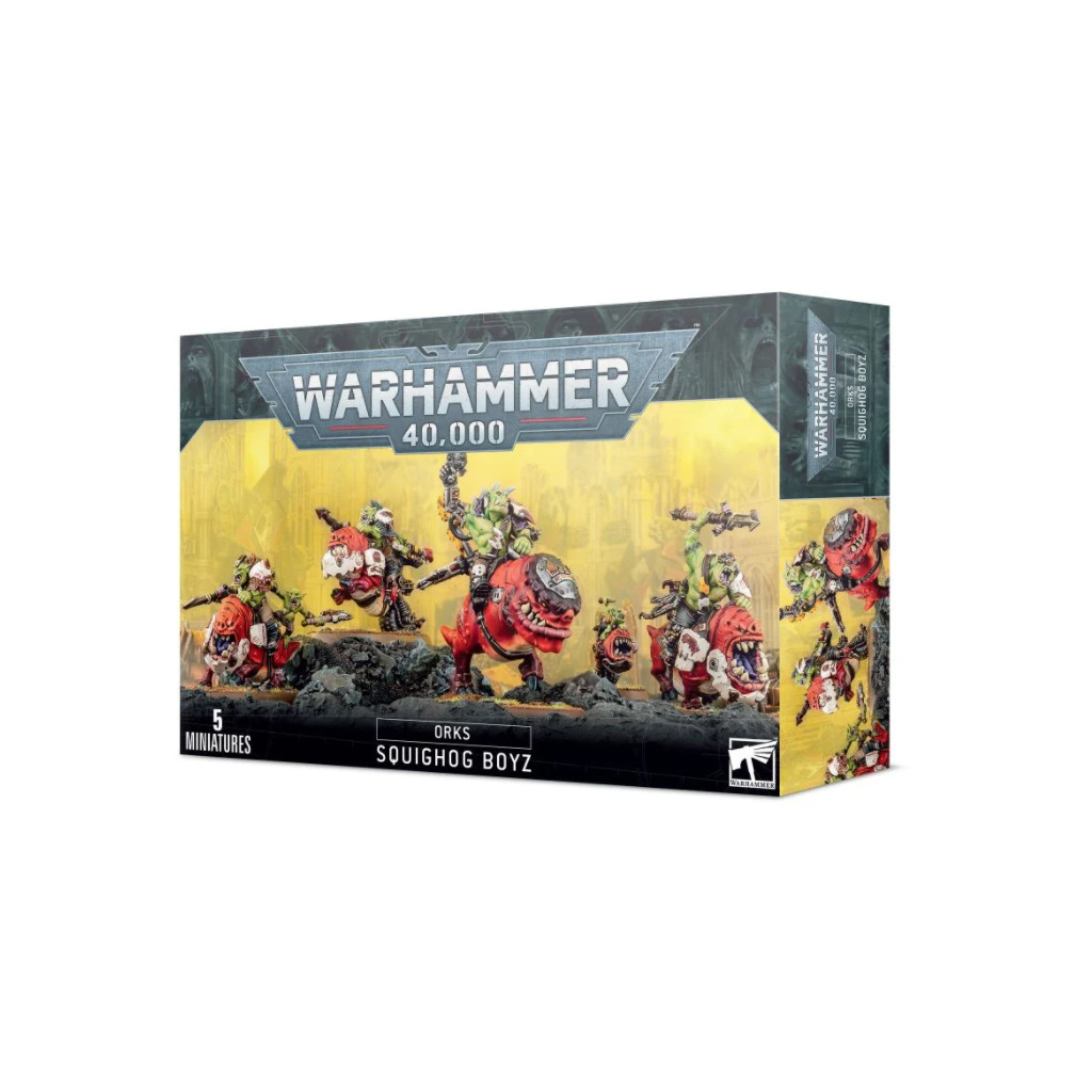 W40K : Orks - Squighog Boyz