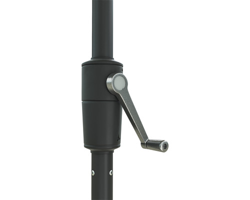 Cantilever parasol Nancy Soluna Ø 350 cm Polyester (PES) ecru