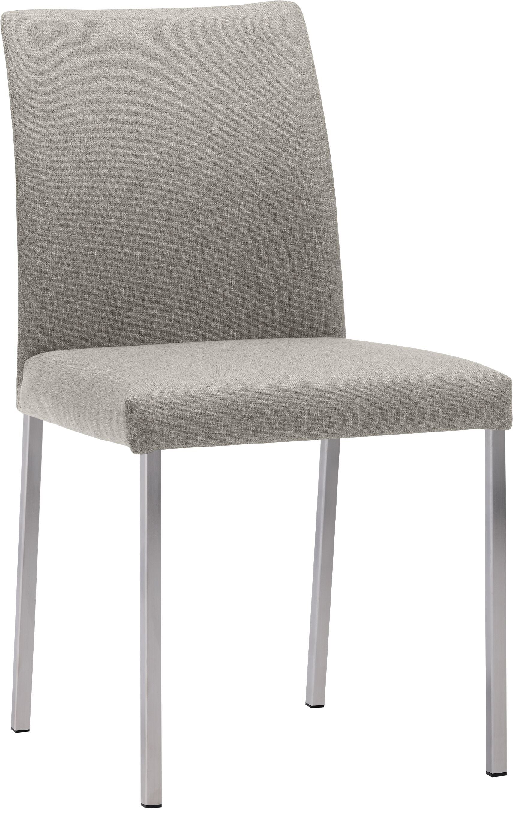 SIENA Stuhl - Hellgrau / B: 52.0 cm x T: 44.5 cm x H: 83.0 cm