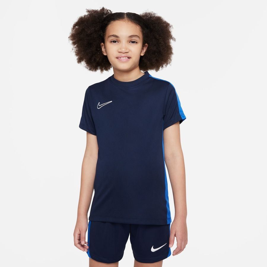 Nike T-shirt d'Entraînement Dri-FIT Academy 23 - Bleu Foncé/Bleu/Blanc Enfant
