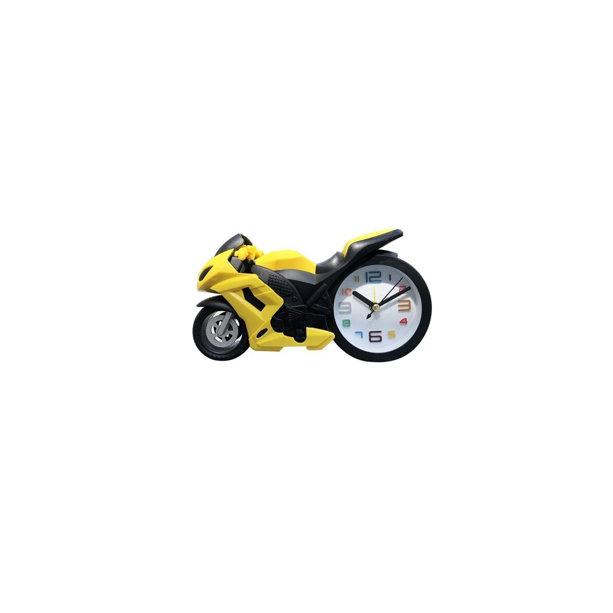 Analog vekkerklokke - motorsykkel