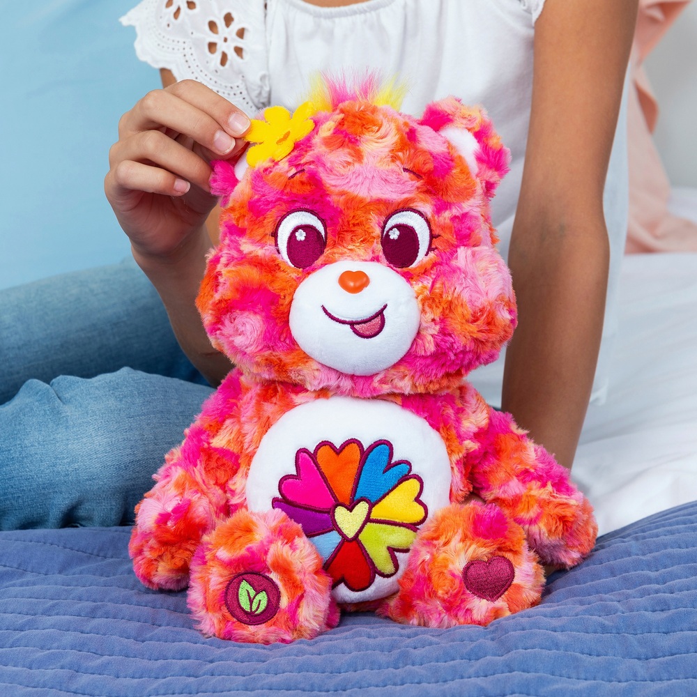 Care Bears 35 cm Flower Power Bär, weiches Plüschtier
