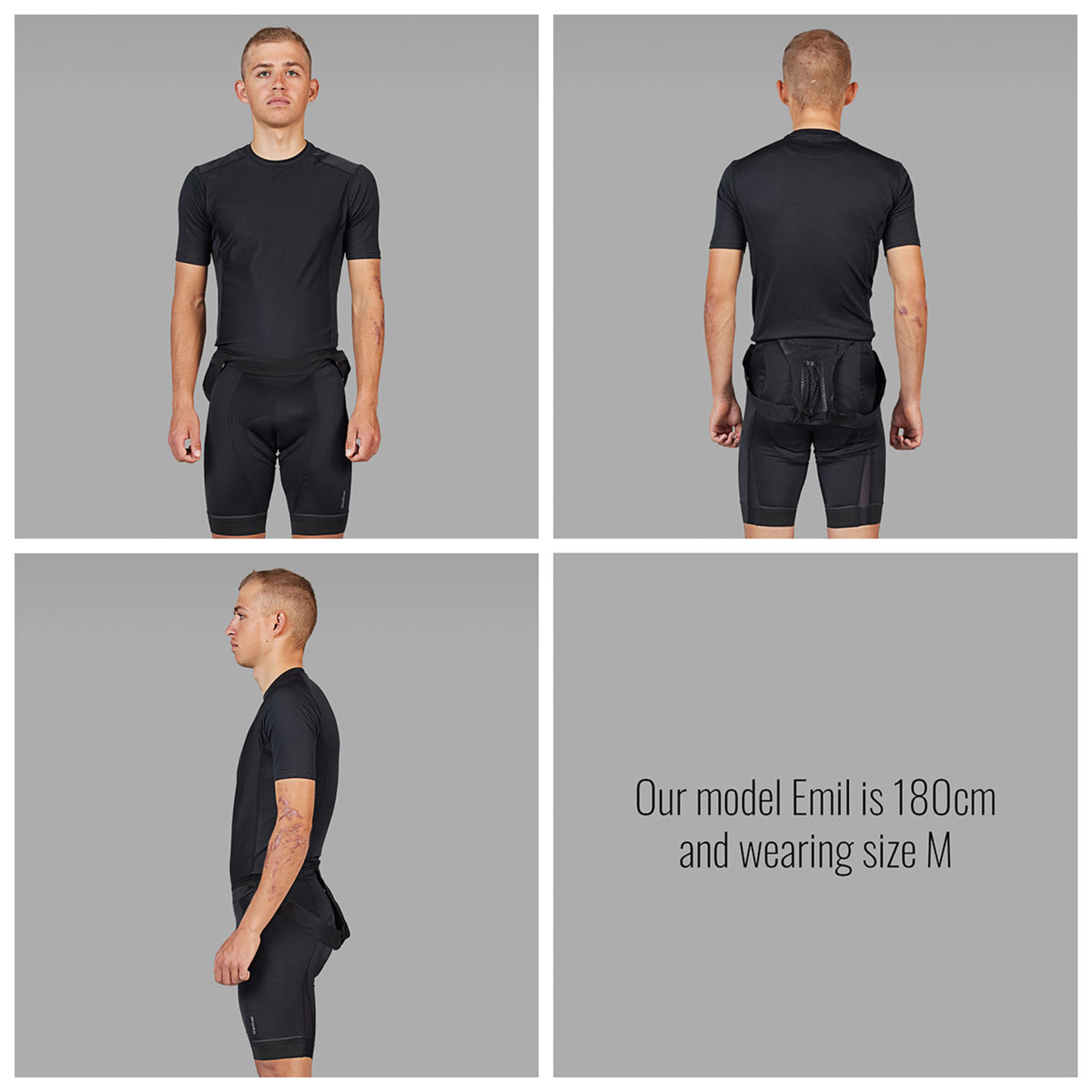 GripGrab Windbreaking Performance Ondershirt Korte Mouwen Zwart
