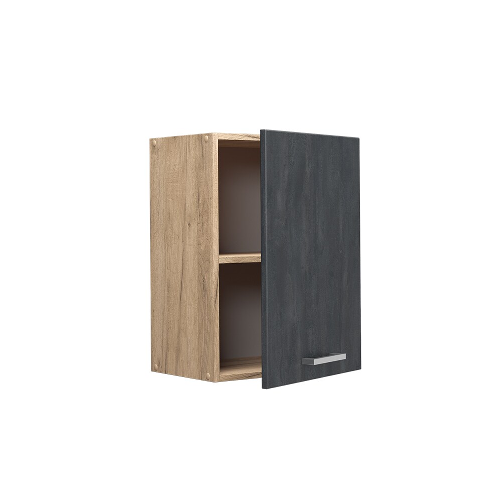 Vicco Hängeschrank R-Line Schwarz Beton Eiche 45 cm