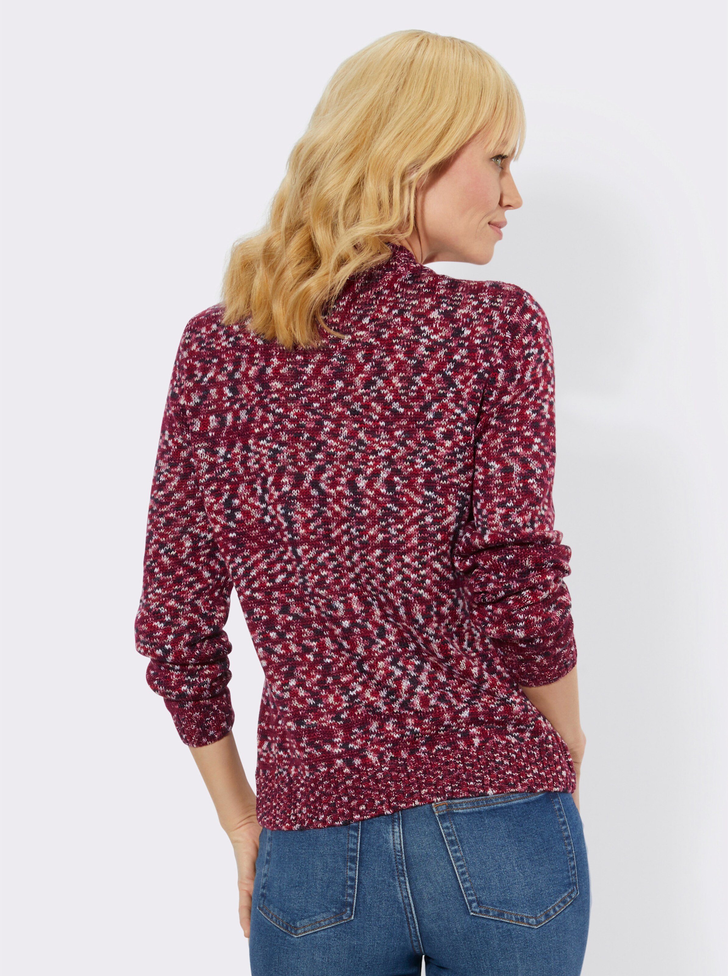 Stehkragenpullover