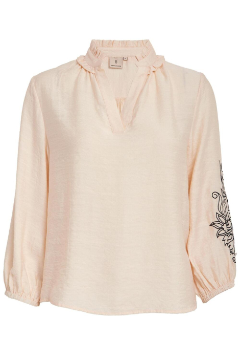 Peppercorn beige dames blouse