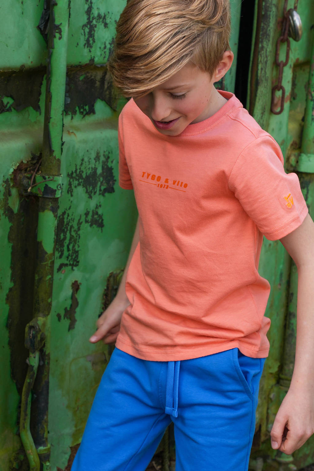 TYGO & vito t-shirt oranje
