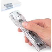 Pince distributrice de clips Supaclip® 40 Rapesco transparente + 25 clips an acier inoxydable