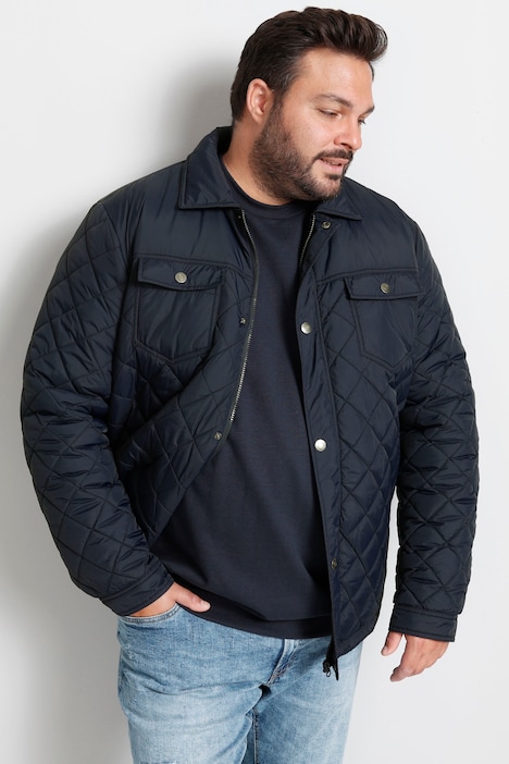 Boston Park Steppjacke, Bauchfit, Brusttaschen, bis 82