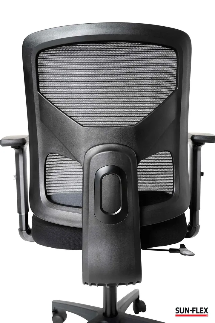 Kontorstol SUN-FLEX®OFFICECHAIR MESH, sort
