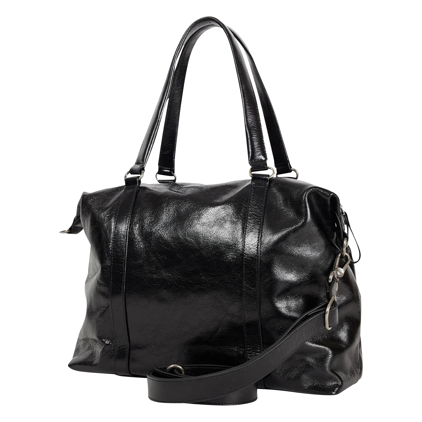 THYLANE - Sac porté épaule en cuir | Noir