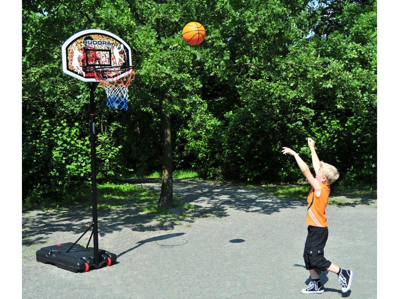 Hudora Basketballkorb Chicago Transportables Outdoor-Sportgerät
