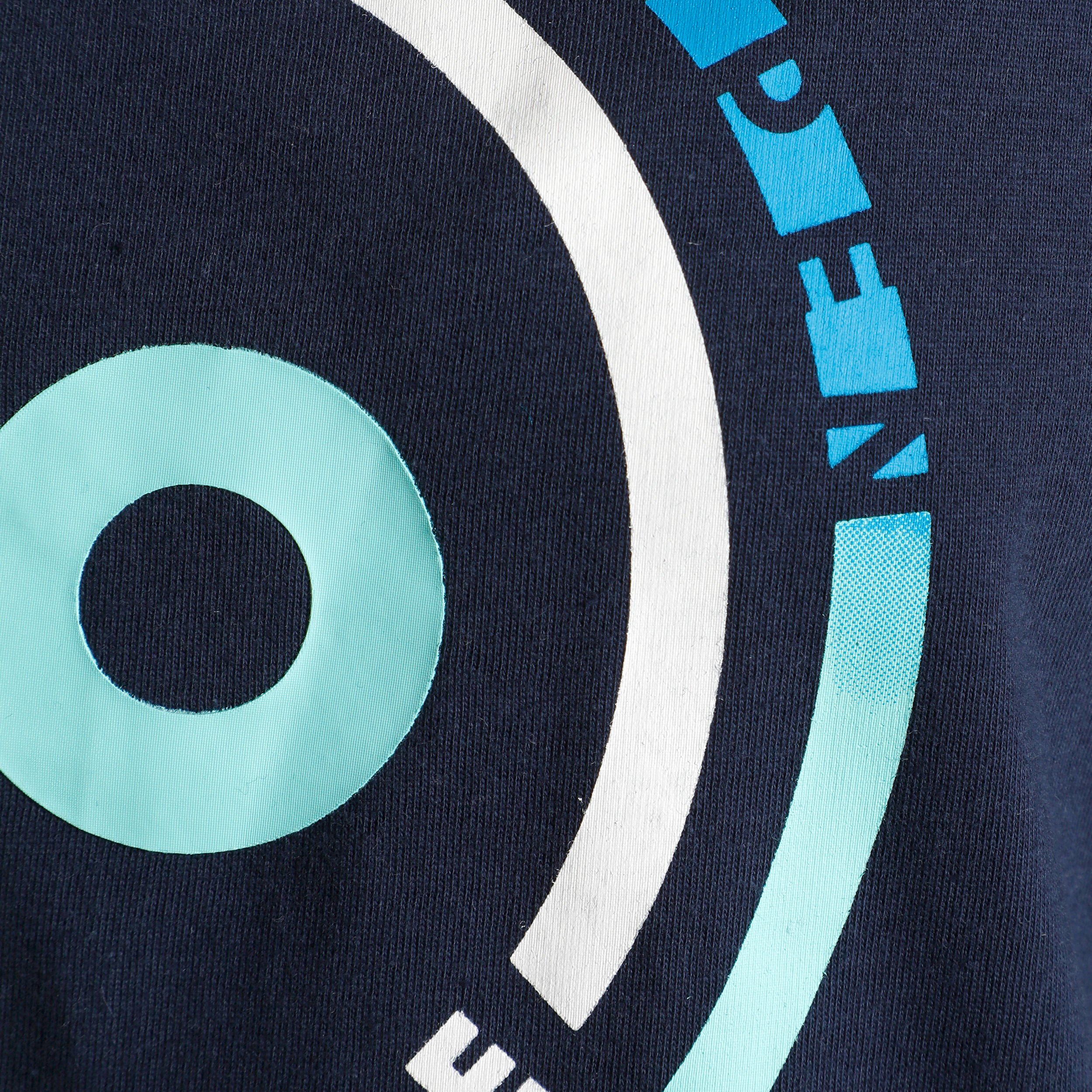 Australian Open AO Round Logo T-shirt Femmes - Bleu Foncé , Bleu