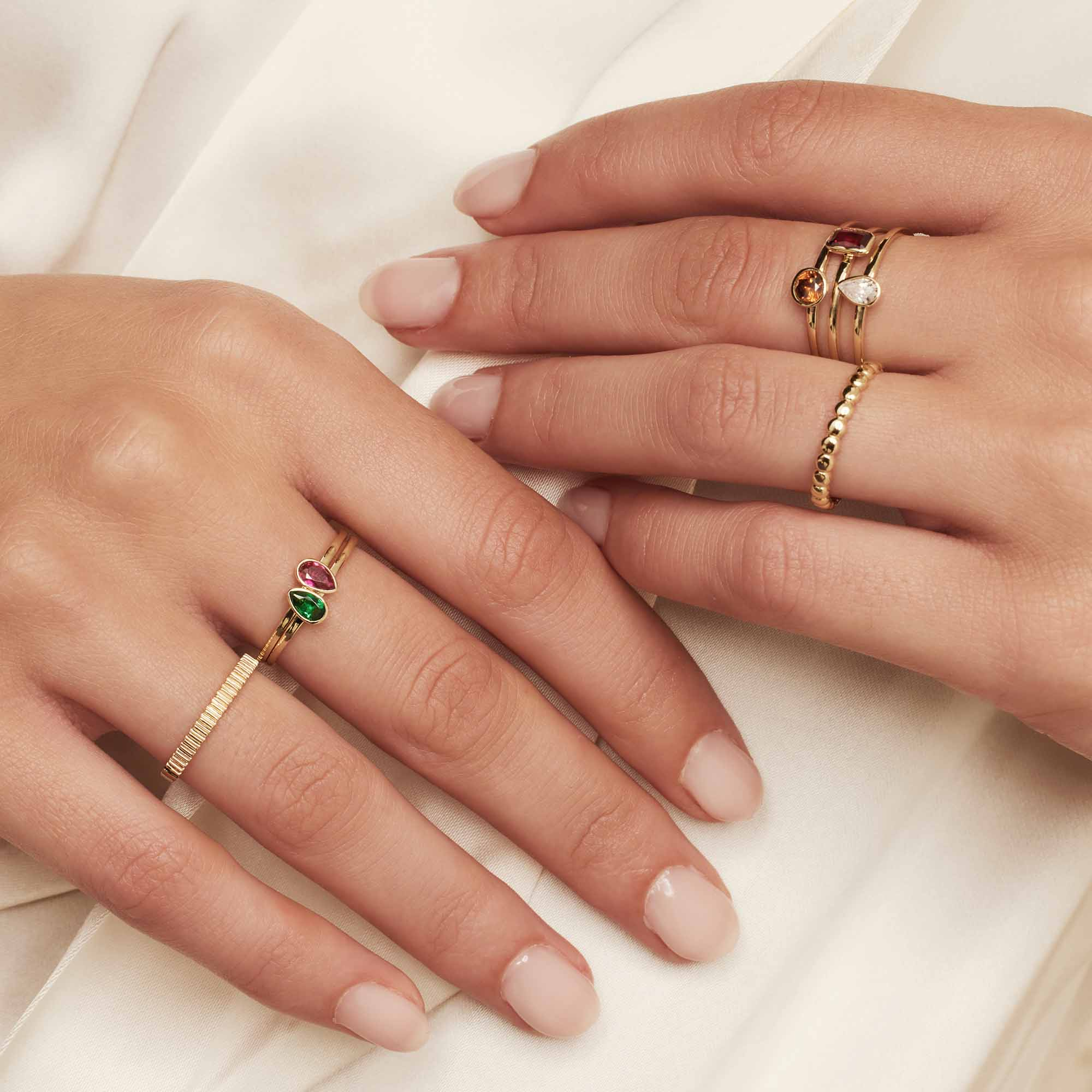 ring, stacking ring Isabel Bernard Isabel Bernard Goud