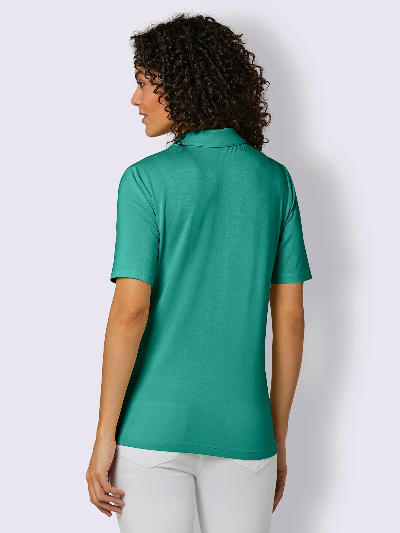 Polo élégant en viscose qualité viscose et bambou