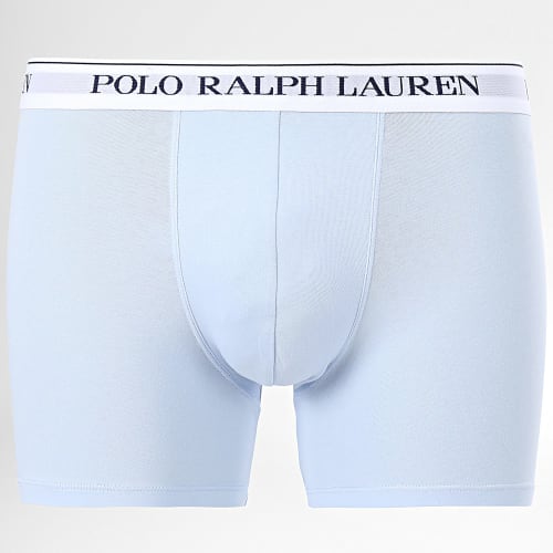 Lot De 3 Boxers Bleu Clair Lila Bleu Marine