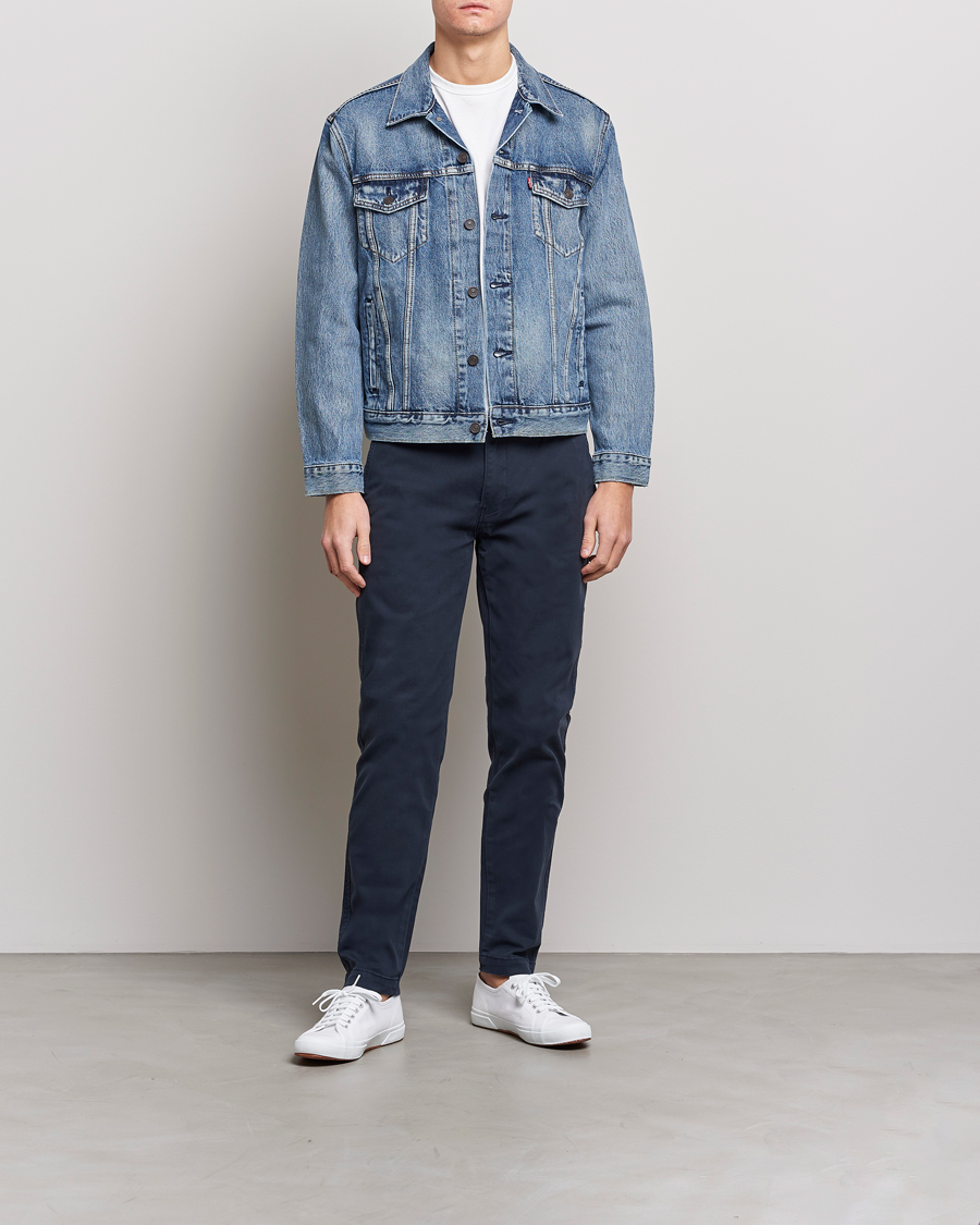 Levi's Garment Dyed Stretch Chino Baltic Navy