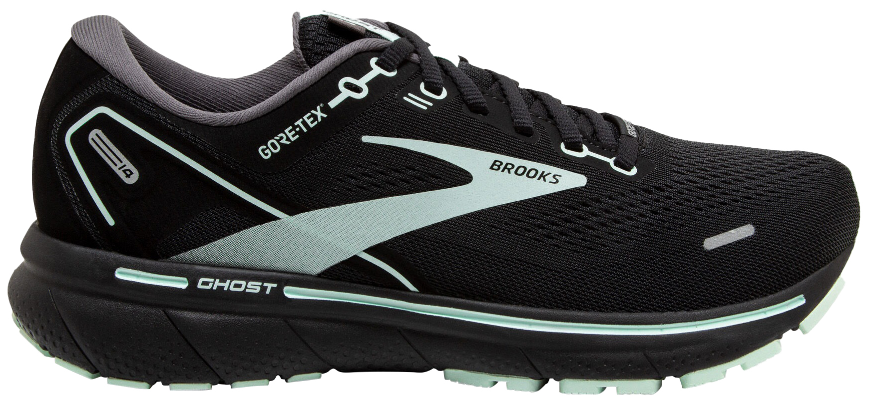 Ghost 14 GTX Dame 015/Black/Blackened Pearl/Aquaglass