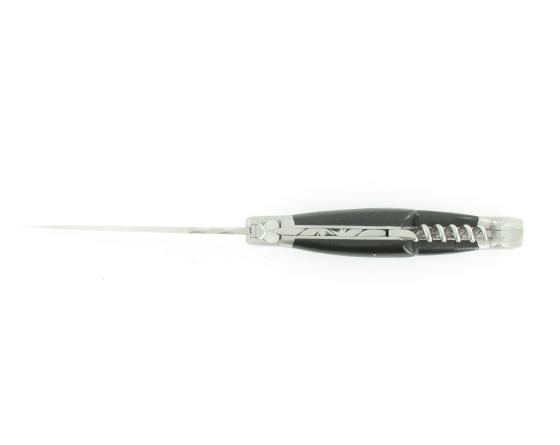 Laguiole Ebène - 2 pièces - 2 mitres Couteau de Poche - Laguiole par Fontenille Pataud