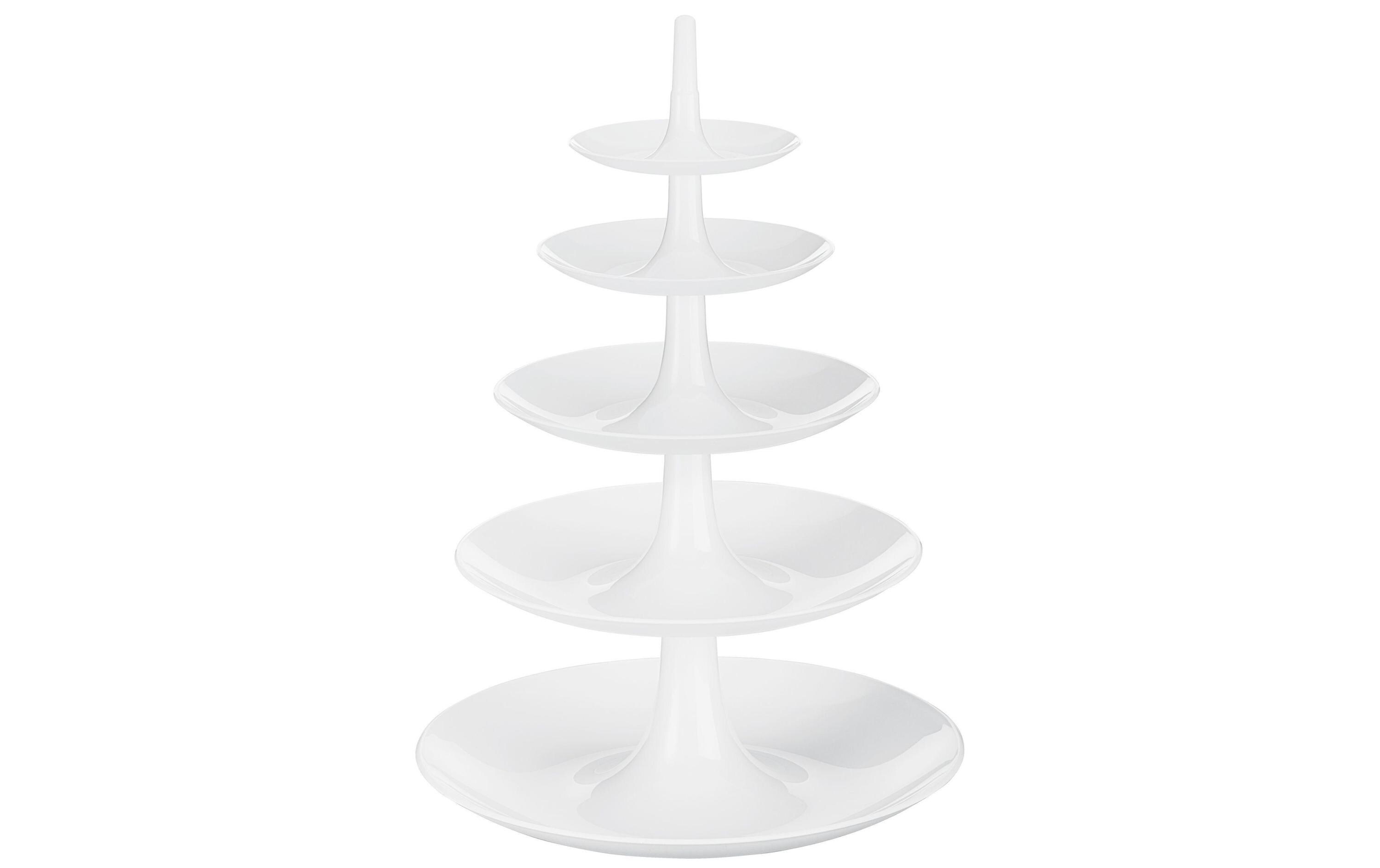 Etagere Babell Big 53 cm WeissEtagere mit 5 Schalen