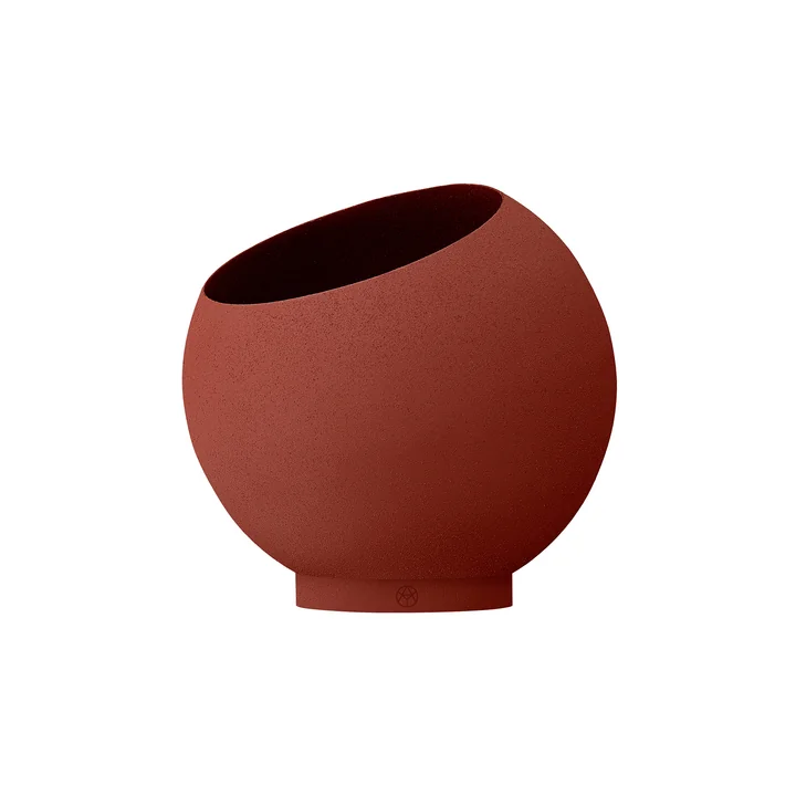 AYTM - Globe Blumentopf, Ø 30 x H 26,6 cm, ginger bread / ginger bread