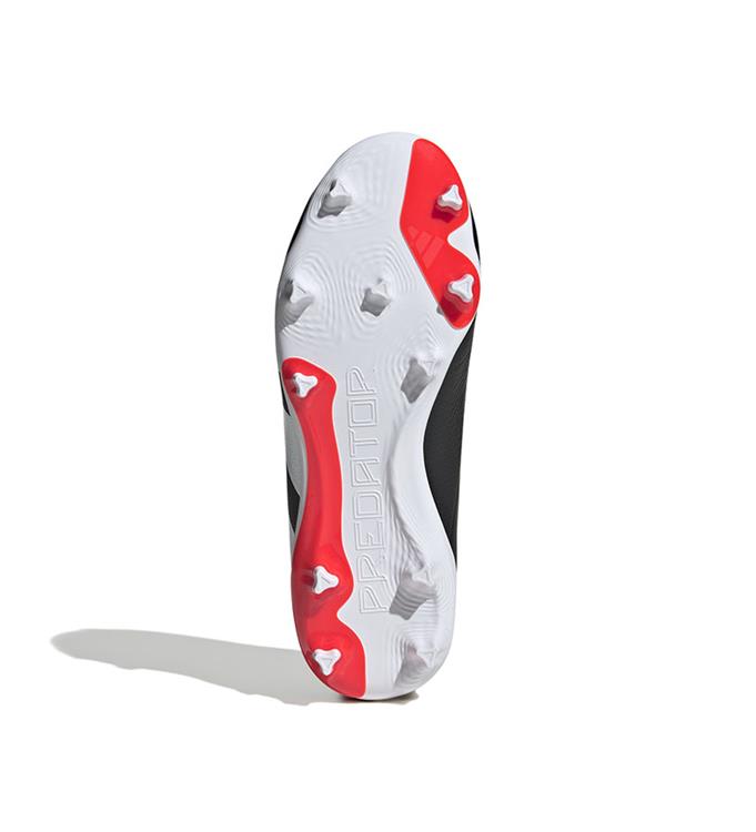 PREDATOR LEAGUE L FG J,CBLACK/ CBLACK-FTWWHT-SOLRED
